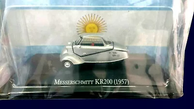 MESSERSCHMITT KR200 (1957) Unforgettable Cars 1:43 Diecast # 75 SALVAT ARGENTINA • $77.23