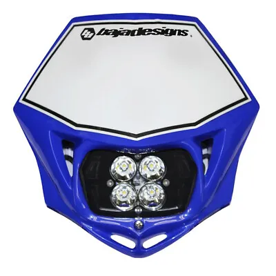 Baja Designs Motorcycle Squadron Sport A/C 3150lm Headlight Kit With Blue Shell • $269.95