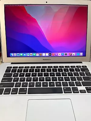 Apple Macbook Air A1466 2017 13  Laptop Core I5-5250U 1.6ghz 8GB 128GB Monterey • $179