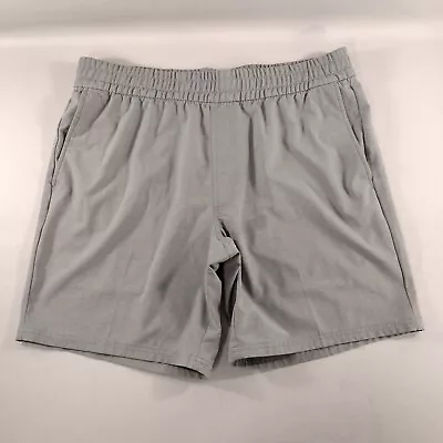 PGA Tour Pull On Gray Golf Gym Shorts Mens Size XL • $19.97