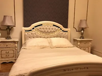 £2450 • Buy Italian Bedroom Set Classic Bed Wardrobe Bedside Dressing Table