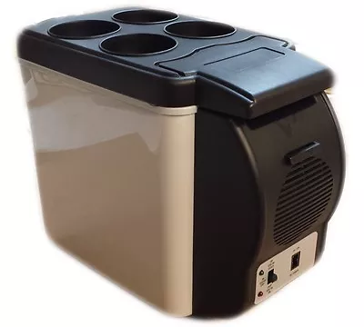 6L Portable 12v Mini Car Freezer Cooler Warmer Electric Fridge Travel Box UK • £46.95