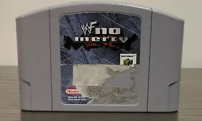 Nintendo 64 N64 Pal Game -  Wwf No Mercy Game Cartridge • $39