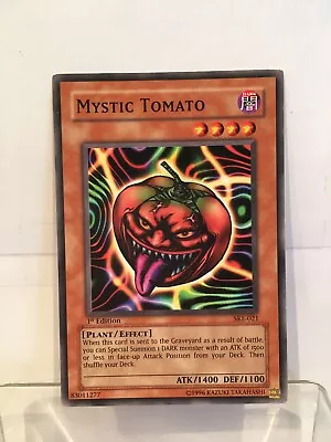 Mystic Tomato SKE-021 1ST EDITION Yu-Gi-Oh! Single Card NM • £3.99