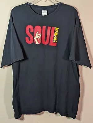 Iconic Stax Records 2XL Shirt Soul Funk Blues Memphis Booker T Music Redding • $14