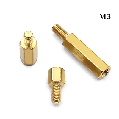 M3 Male-Female Spacer Thread Hexagonal Pillar Standoff 3mm 4mm Thread Length • $3.59