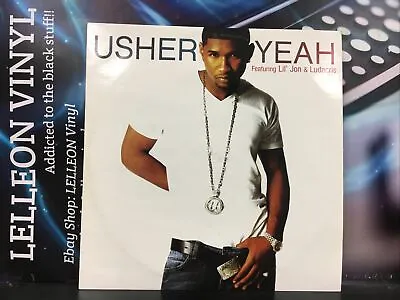 Usher Yeah Ft Ludacris &Lil’ Jon 12” Single Vinyl Record 8287660601 R&B Soul 00s • £37.98