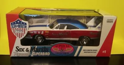 1/18 Supercar Collectibles 1970 Hemi Superbird-Sox & Martin Series NEW MINT BAND • $389.99