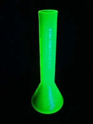 Black Light GLASS - Uranium Vaseline - Hookah Tobacco WATER - 15 X6  KRYPTONYTE • $59.99