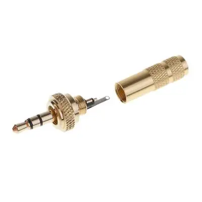 3.5mm Screw Lock Driver Connector Male Replacement For Earphone • £3.72