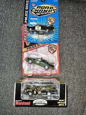 Road Champs / Gearbox Maryland State Trooper Set Old To New • $19.95