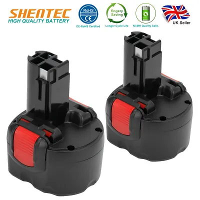 2X 9.6V 3500mAh Ni-MH Battery For Bosch BAT048 PSR 960 PSR 9.6 VE-2 32609-RT • £21.89