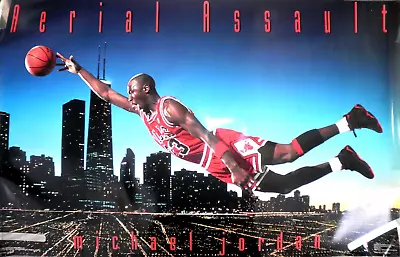 Very Rare Michael Jordan Bulls Nba  1992 Vintage Orig Costacos Brothers Poster • $79.99