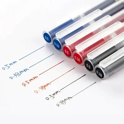 5Pcs Original Muji Moma Japan 0.38/0.5mm Gel Ink Pen Non Toxic Muji Ballpointpen • $8.49