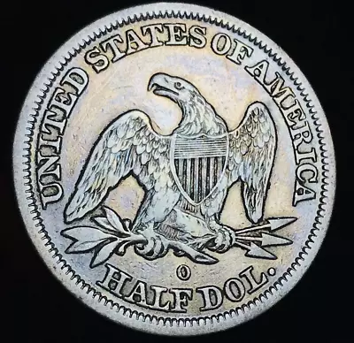 1842 O Seated Liberty Half Dollar 50C Ungraded 90% Silver US Coin CC21741 • $295