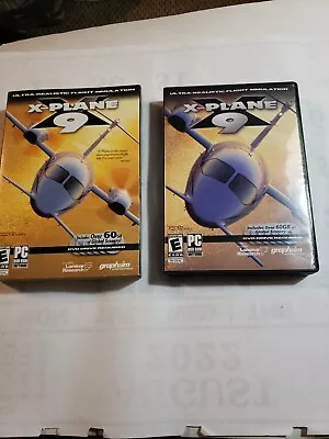 X-Plane 9 (PC 2008) Flight Simulator 6 Discs W Slip Cover Nice • $12.99