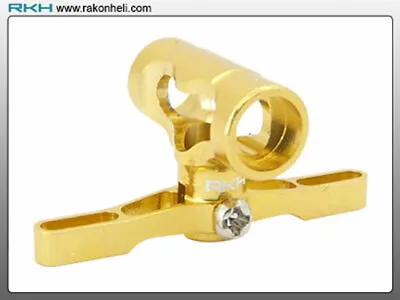 £10.99 • Buy Rakonheli CNC AL Center Hub Set (Gold) - Blade 130X