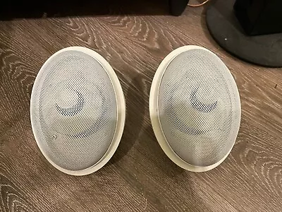 Mirage OMNISAT Micro Surround Sound Speakers Set Of 2 (white Color) Rare • $99.99