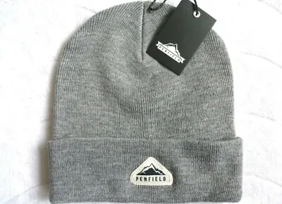 £24.99 • Buy Penfield Classic Beanie Grey Colour Winter Hat
