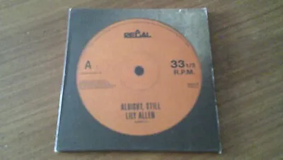 Lily Allen - 'Alright Still' Cd (promo Disc) • £5