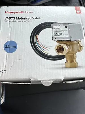 Honeywell 22mm 3 Port Valve V4073 • £70