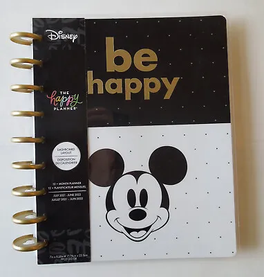 Disney Mick Mouse Be Happy Jul 2021 - Jun 2022  Happy Planner - Never Used • $4.50