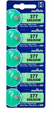 $12.99 • Buy Sony/murata  Sr626sw  Battery  ( 1/2/4/5 Or 10) Pack