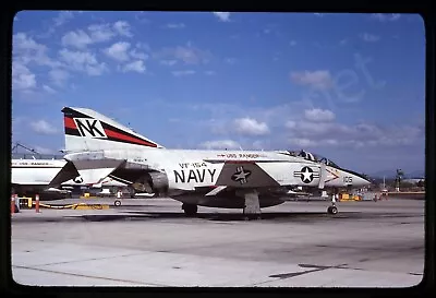 US Navy McDonnell Douglas F-4J 153814 Oct 79 Kodachrome Slide/Dia • $4