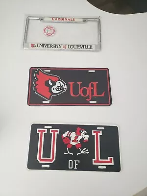 University Of Louisville Cardinals Collegiate License Plate Lot • $15.95