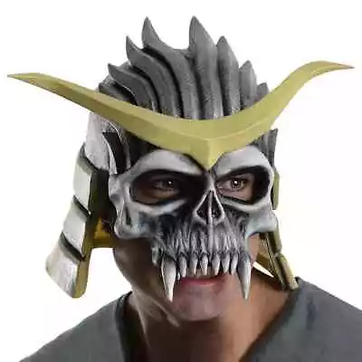 Shao Kahn Mask Mortal Kombat Fancy Dress Halloween Adult Costume Accessory • $43.90