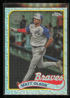 2024 Topps #T89C-72 Matt Olson Silver Pack Mojo Refractor • $1.99