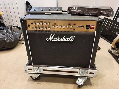 Marshall Jvm 215c 50 Watt Valve Combo With NSP Fitted Flight Case And Footswitch • £500