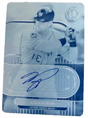 Mike Piazza Topps Tribute Printing Plate Auto 1/1 • $40