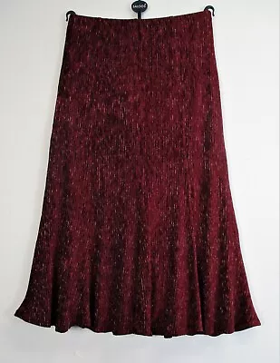 New Saloos Crinkly Sparkly Velvety Lurex Thread Skirt Sizes 12 14 16 18 20 22 • £19.99