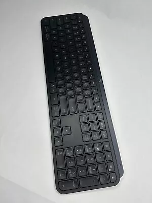 LOGITECH MX KEYS ADVANCED Bluetooth ILLUMINATED KEYBOARD For Mac PC (READ) • $49.95