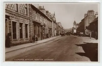 £8 • Buy VICTORIA STREET, NEWTON STEWART: Wigtownshire Postcard (C49352)