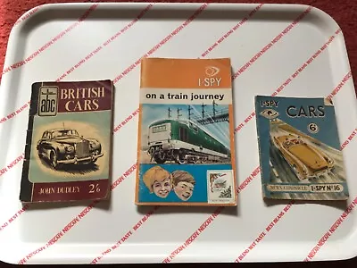 Job Lot Of 3 X ABC And I-Spy Books From 1950s/60s.  In Various Conditions. • £7