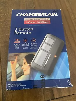 Chamberlain 3 Button Remote Garage Opener 953EV-P2 # 3433 • $5