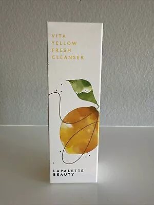 Lapalette Beauty Vita Yellow Fresh Facial Cleanser 3.38oz/100ml - New Sealed Box • $10.49