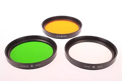 Set Of 3 Filters For MTO-1000-AM 1100mm Mirro Lens USSR Giant Filters! Minty • £18.57