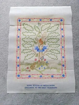 Royal School Of Needlework Embroidery Needlework Canvas Tree Of Life • £15