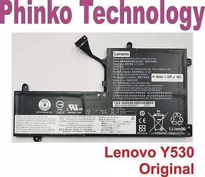 Original L17L3PG1 L17C3PG1 L17C3PG2 Battery Lenovo Legion Y530-15ICH Y7000 2019 • $80