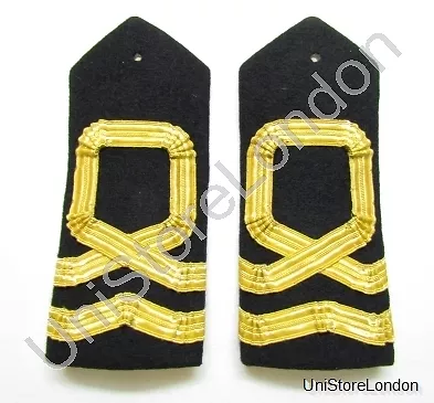 Epaulette Naval Curved Hard Square Curl For Lieutenant R958 • $35.42