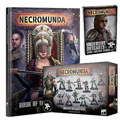 Necromunda Outcast Gang Kits & Accessories | Rulebook & Miniatures • £22.50