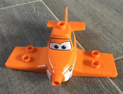 Lego Duplo Disney Pixar Planes Dusty Airplane Plane Orange Incomplete • $8.50