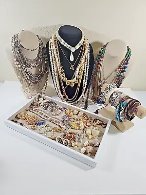 Mixed Brand Names Costume Jewelry Lot Approx 3Ibs. All Wear • $127.50