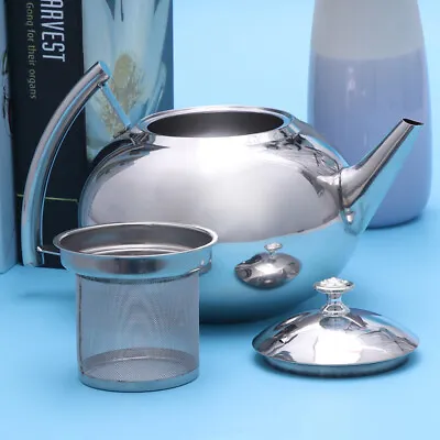 Kettle Infuser Hot Water Kettle Stainless Steel Pot Metal Strainer • £15.68