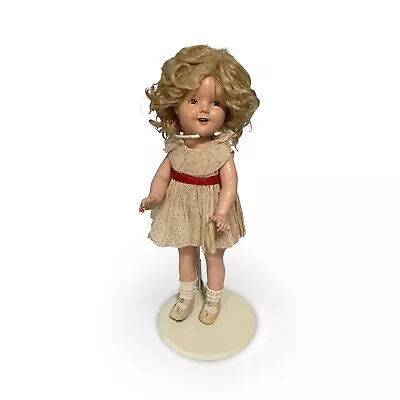 Vintage 20” Shirley Temple 1930s Composition Doll Original Outfit Collectible • $363.87