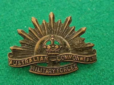 WW2 42 Mm Australian Commonwealth Military Forces Cap Badge #1 • £1.99