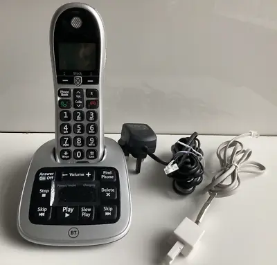BT4600 Big Button Cordless Landline Phone Answer Machine With Call Blocker • £18.99